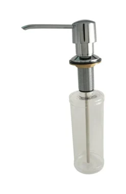Keeney Polished Chrome Chrome Metal Lotion/Soap Dispenser