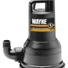 Keeney Thermoplastic Switchless Bottom AC Utility Pump 2600 GPH 1/2 HP 115V, 7.3 W in.