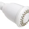 Keeney White Plastic 3 settings Showerhead 1.8 gpm