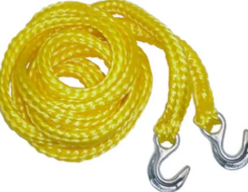 Keeper 5/8 in. W X 13 ft. L Yellow Tow Rope 3500 lb 1 pk