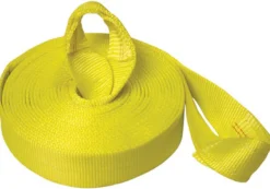 Keeper 2 in. W X 30 ft. L Yellow Vehicle Recovery Strap 10000 lb 1 pk