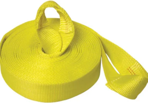 Keeper 2 in. W X 30 ft. L Yellow Vehicle Recovery Strap 10000 lb 1 pk