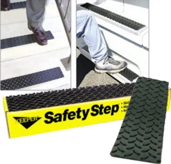 Keeper 4 in. W x 17 in. L Rubber Safety Step Thread Strip