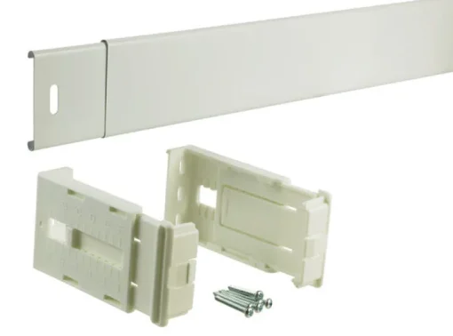 Kenney Baked Enamel White Curtain Rod 28 in. L X 48 in. L