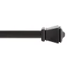 Kenney Black Amelia Cafe Rod 28 in. L X 48 in. L