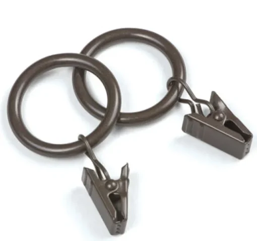 Kenney Brown Clip Ring 5/8 in. L X 3/4 in. L
