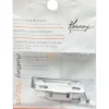 Kenney Chrome Silver Curtain Rod Bracket 4 in. L