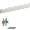 Kenney Enamel White Curtain Rod 18 in. L X 28 in. L