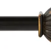 Kenney Oil Rubbed Bronze Beckett Cafe Curtain Rod 28 in. L X 48 in. L