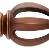 Kenney Rustic Copper Copper Fast Fit Lucas Curtain Rod 42 in. L X 120 in. L