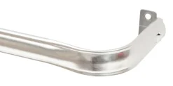 Kenney Satin Silver Silver Curtain Rod 48 in. L X 48 in. L