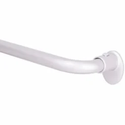 Kenney Sun Zero Silver Room Darkening Curtain Rod 48 in. L X 86 in. L