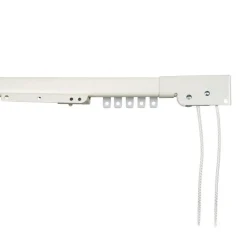 Kenney White Tension Rod 86 in. L X 150 in. L