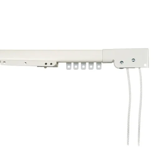 Kenney White Tension Rod 86 in. L X 150 in. L