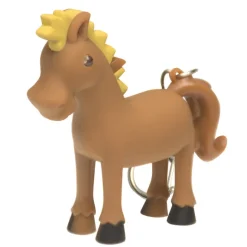 KEY RING LED HORSE