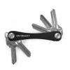 Key Smart Black Aluminum Compact Key Holder