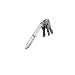 KEYSMART Stainless Steel Silver Mini Knife Key Ring (Pack of 6)