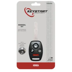 KeyStart Renewal KitAdvanced Remote Automotive Replacement Key CP045 Double For Honda