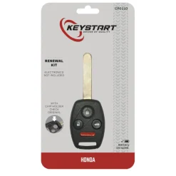KeyStart Renewal KitAdvanced Remote Automotive Replacement Key CP011 Double For Honda