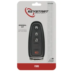 KeyStart Renewal KitAdvanced Remote Automotive Replacement Key CP142 Double For Ford