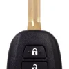 KeyStart Renewal KitAdvanced Remote Automotive Replacement Key CP081 Double For Toyota