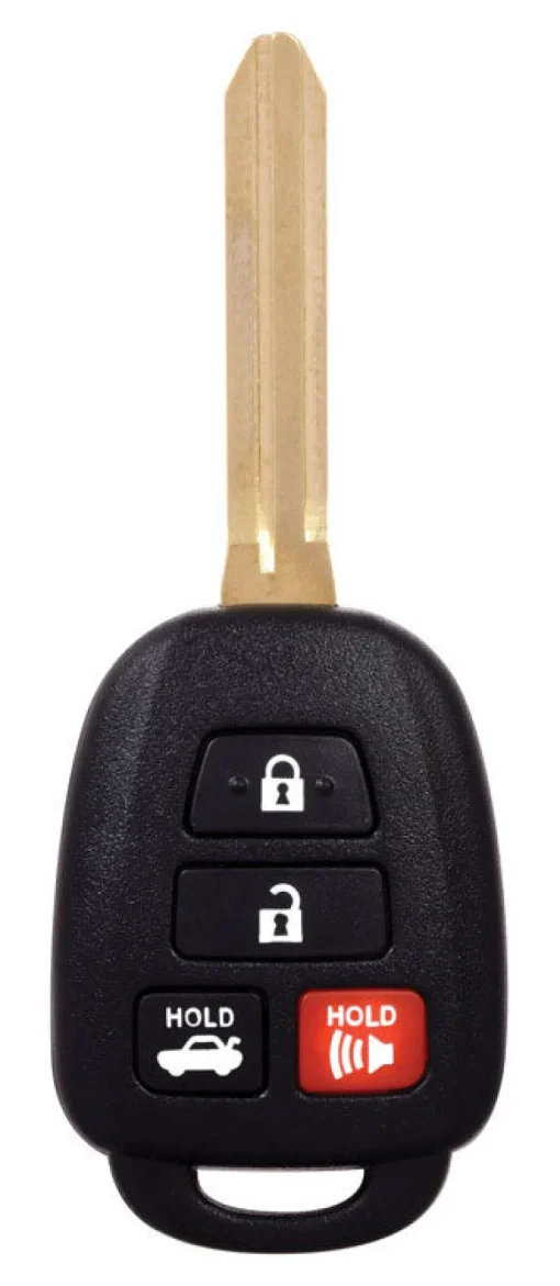 KeyStart Renewal KitAdvanced Remote Automotive Replacement Key CP081 Double For Toyota