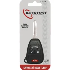 KeyStart Renewal KitAdvanced Remote Automotive Replacement Key ULK007H Double For Mopar