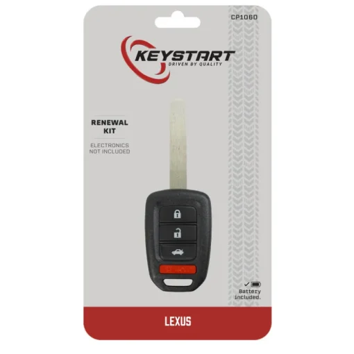 KeyStart Renewal KitAdvanced Remote Automotive Replacement Key CP106 Double For Honda