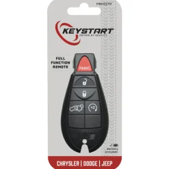 KeyStart Renewal KitAdvanced Remote Automotive Replacement Key FBK017H Double For Mopar