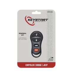KeyStart Renewal KitAdvanced Remote Automotive Replacement Key CP002 Double For GM