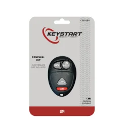 KeyStart Renewal KitAdvanced Remote Automotive Replacement Key CP049 Double For GM