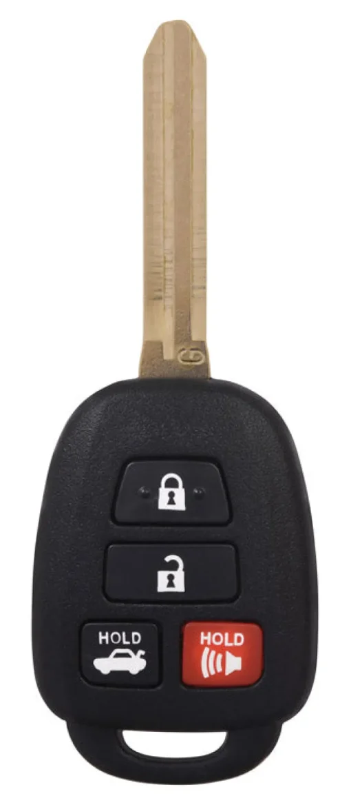 KeyStart Renewal KitAdvanced Remote Automotive Replacement Key TOY060H Double For Toyota