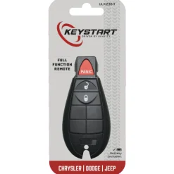 KeyStart Self Programmable Remote Automotive Replacement Key ULK236 Single For Dodge