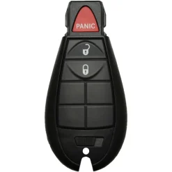 KeyStart Self Programmable Remote Automotive Replacement Key ULK236 Single For Dodge