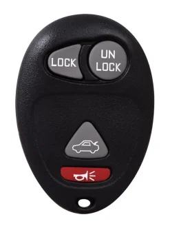 KeyStart Self Programmable Remote Automotive Replacement Key GM043 Double For GM