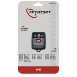 KeyStart Self Programmable Remote Automotive Replacement Key FRD009 Double For Ford