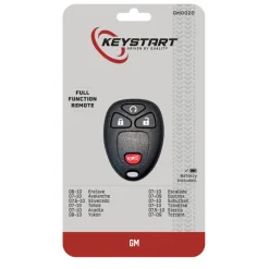 KeyStart Self Programmable Remote Automotive Replacement Key GM002 Double For GM