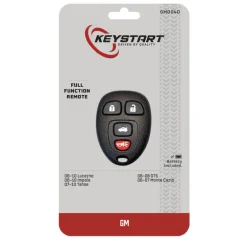 KeyStart Self Programmable Remote Automotive Replacement Key GM004 Double For GM