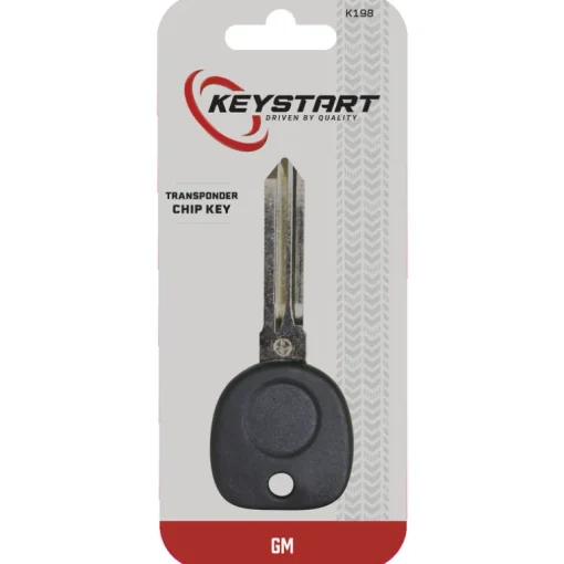 KeyStart Transponder Key Automotive Chipkey B111PT Double For GM