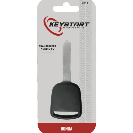 KeyStart Transponder Key Automotive Chipkey HO01PT Double For Honda