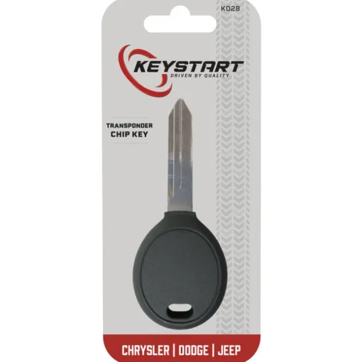 KeyStart Transponder Key Automotive Chipkey Y160PT Double For Mopar