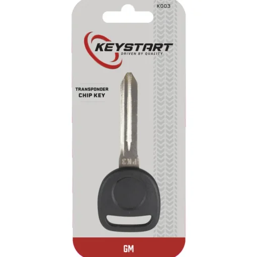 KeyStart Transponder Key Automotive Chipkey B99PT Double For GM
