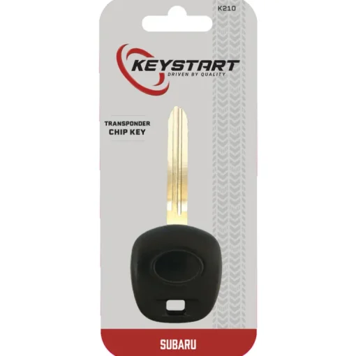 KeyStart Transponder Key Automotive Replacement Key K210 Single For Subaru
