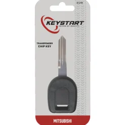 KeyStart Transponder Key Automotive Chipkey MIT13PT Double For Mitsubishi