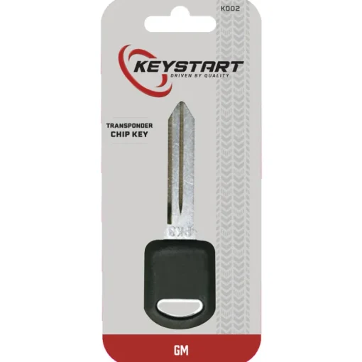KeyStart Transponder Key Automotive Chipkey B97PT Double For GM