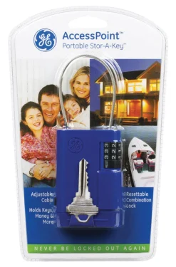 Kidde AccessPoint Blue Plastic/Steel Key Storage