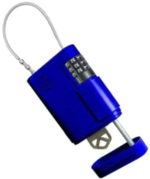 Kidde AccessPoint Blue Plastic/Steel Key Storage