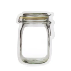KIKKERLAND 0.1 in. W X 4.2 in. L Clear Polyethylene Mason Jar Storage Bag (Pack of 24).