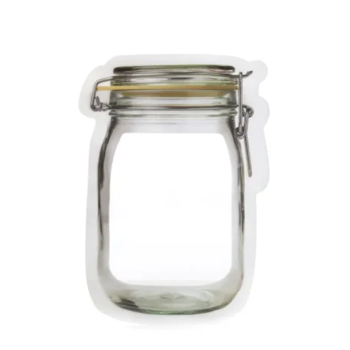 KIKKERLAND 0.1 in. W X 4.2 in. L Clear Polyethylene Mason Jar Storage Bag (Pack of 24).