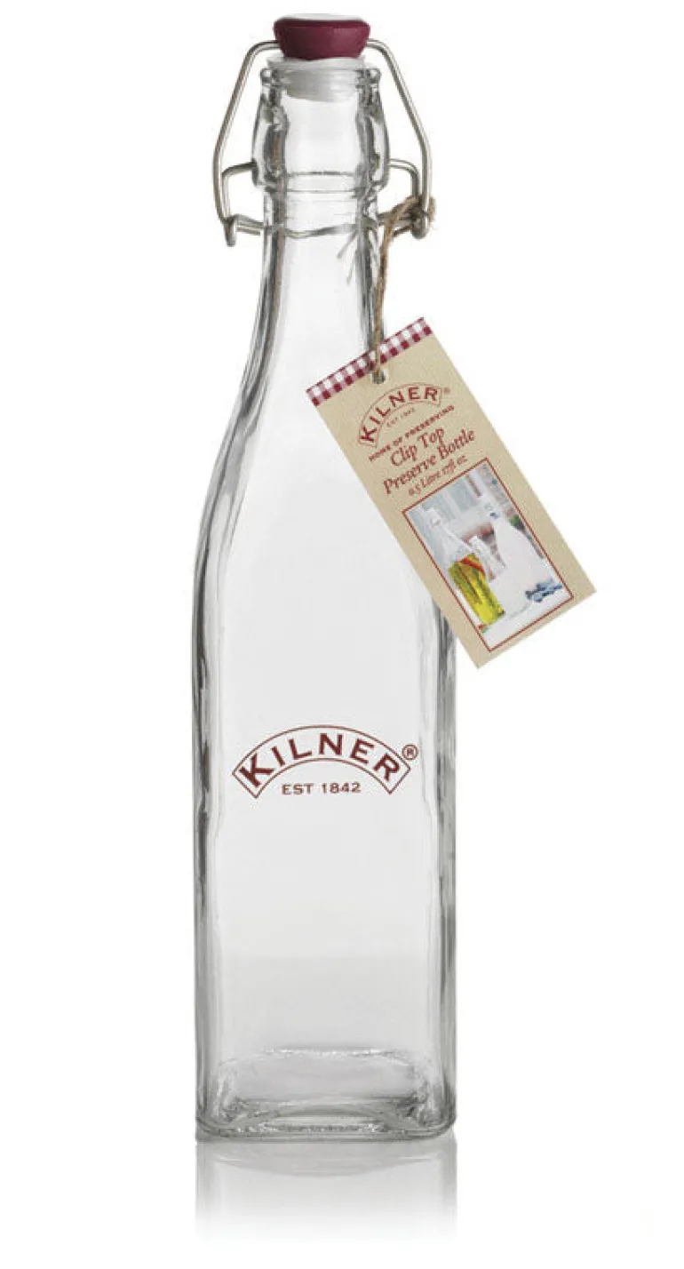 Kilner 18.6 oz Clear Preserver Bottle 1 pk (Pack of 12)